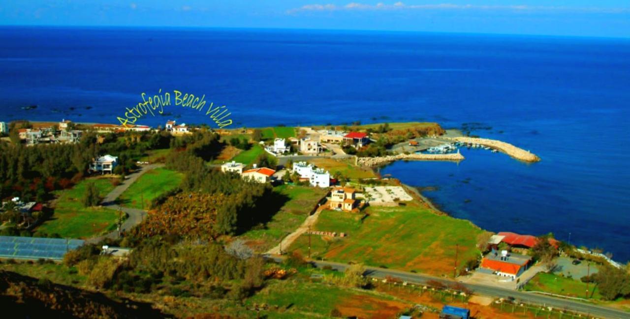 Astrofegia Beachfront Villa Pomos Dış mekan fotoğraf
